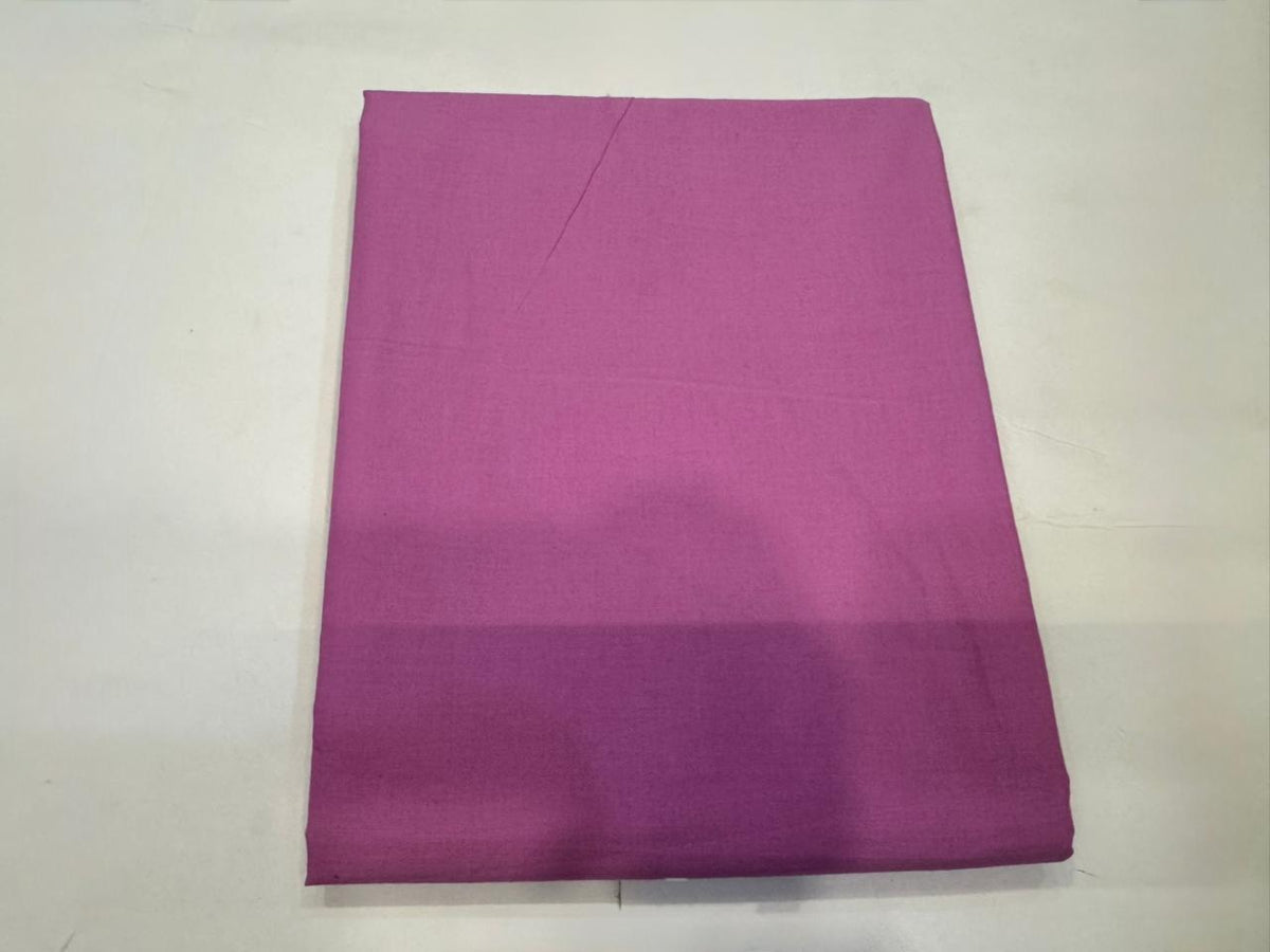 Hand Block Bagru and Sanganeri Printed Embroidred Kota Doriya 3PC Unstiched Suit With Embroidred Kota Doriya Dupatta