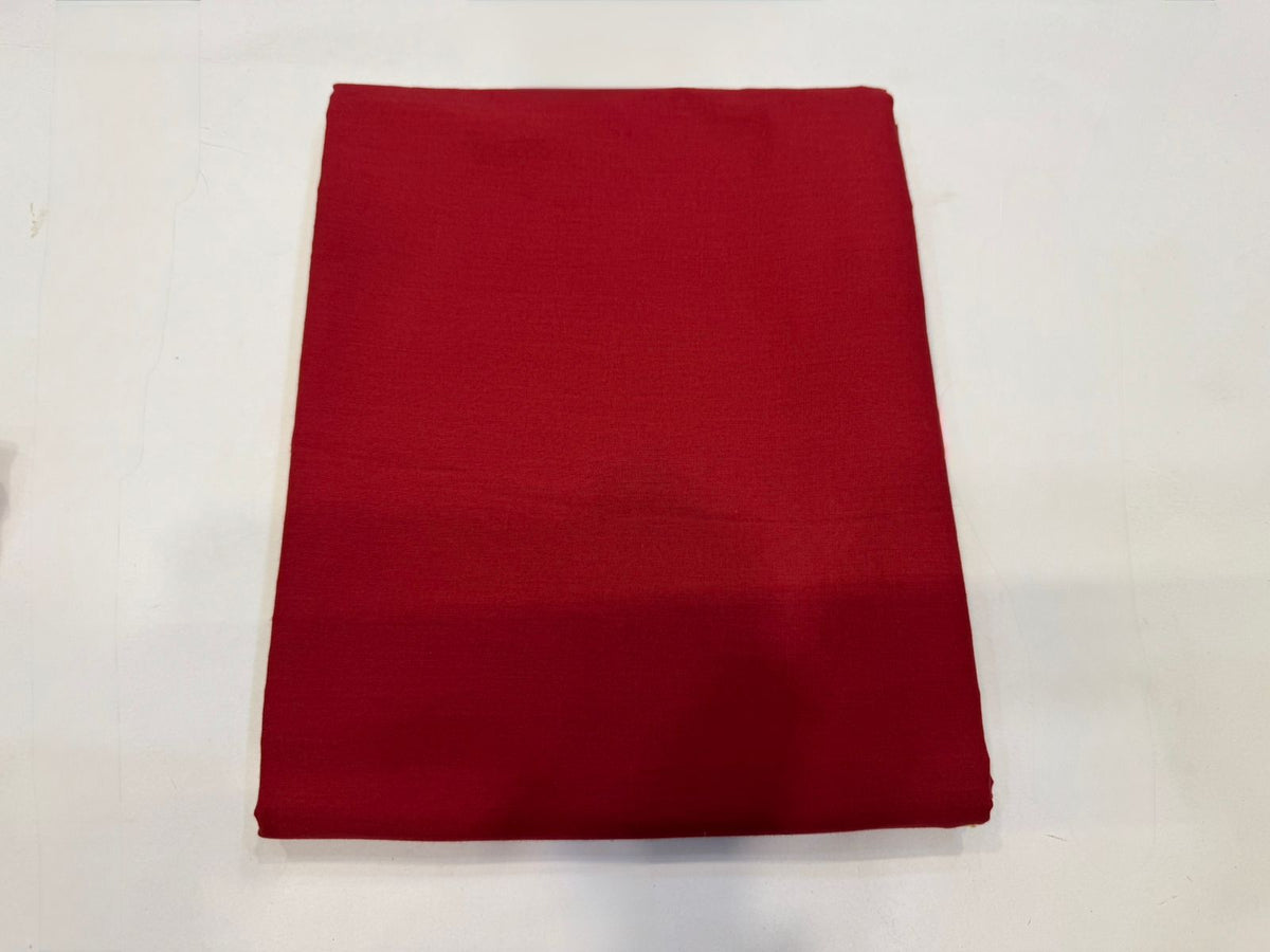 Hand Block Bagru and Sanganeri Printed Embroidred Kota Doriya 3PC Unstiched Suit With Embroidred Kota Doriya Dupatta