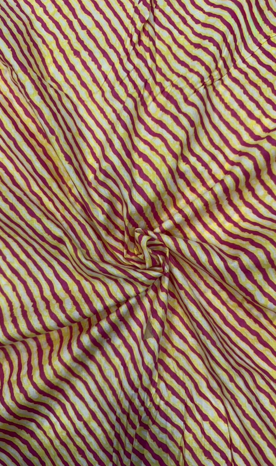Hand Block Bagru and Sanganeri Printed Cotton 3PC Unstiched Suit With Cotton Dupatta