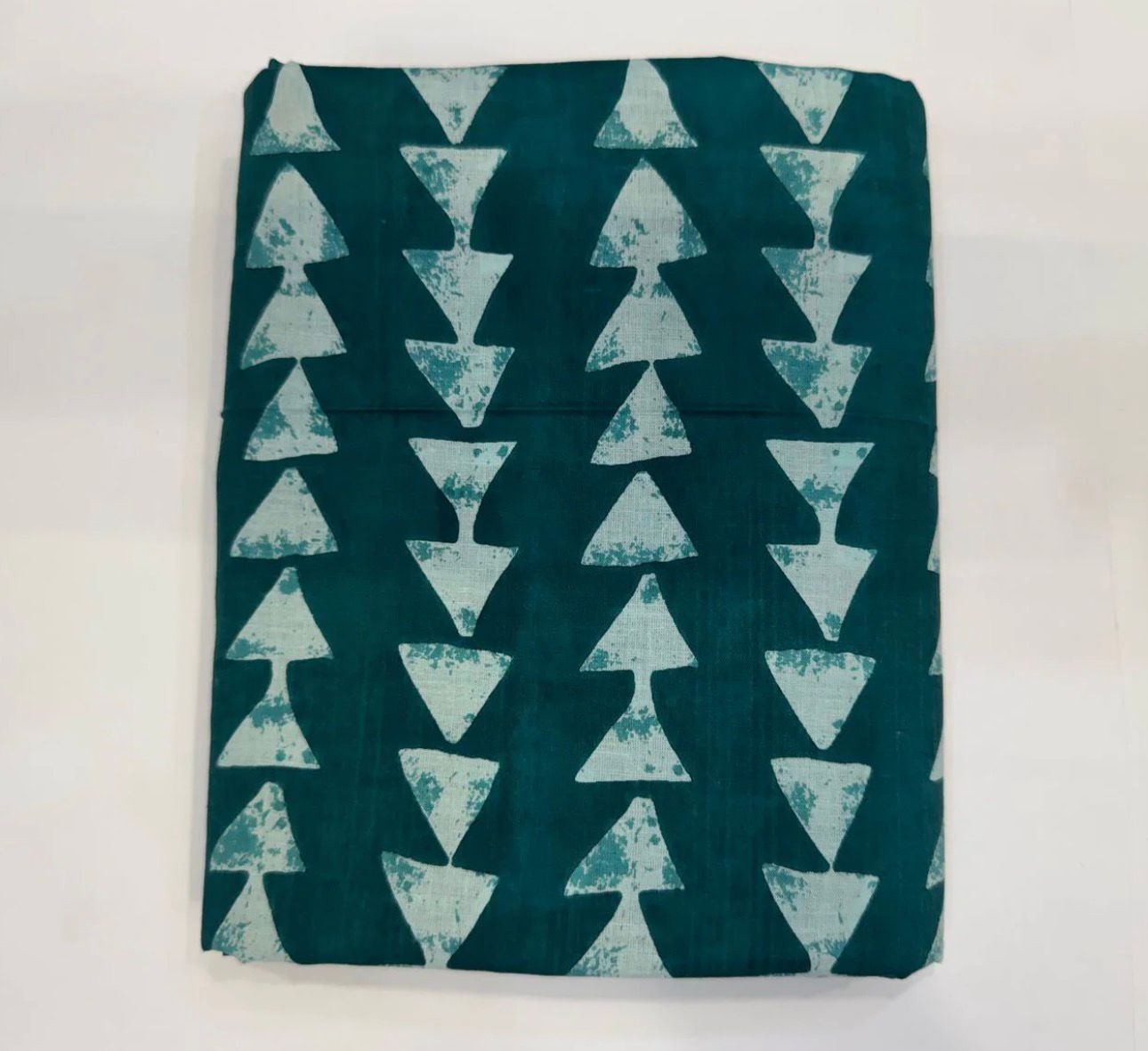 Hand Block Bagru and Sanganeri Printed Cotton 3PC Unstiched Suit With Cotton Dupatta